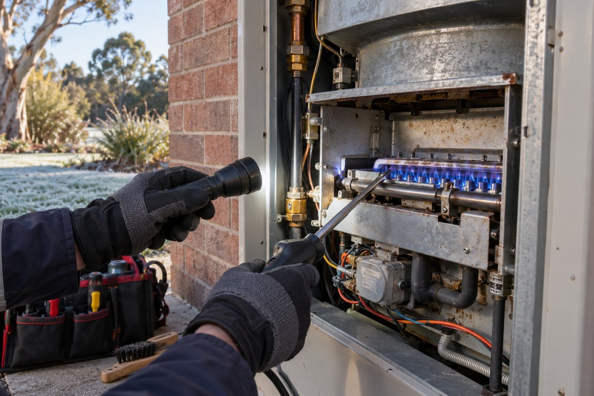 Illustrative photo for Gas ducted heating service and replacement in Shepparton